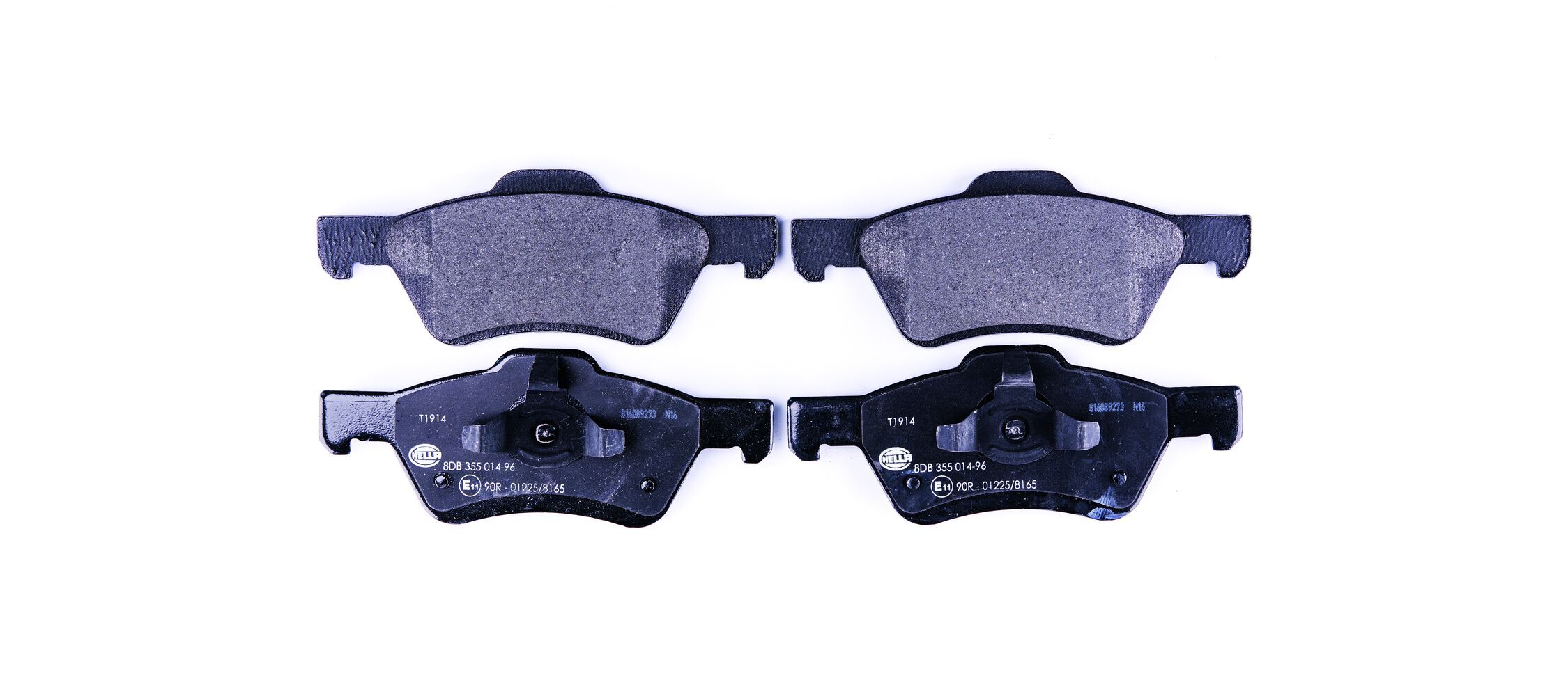 Bremsbelagsatz, Scheibenbremse