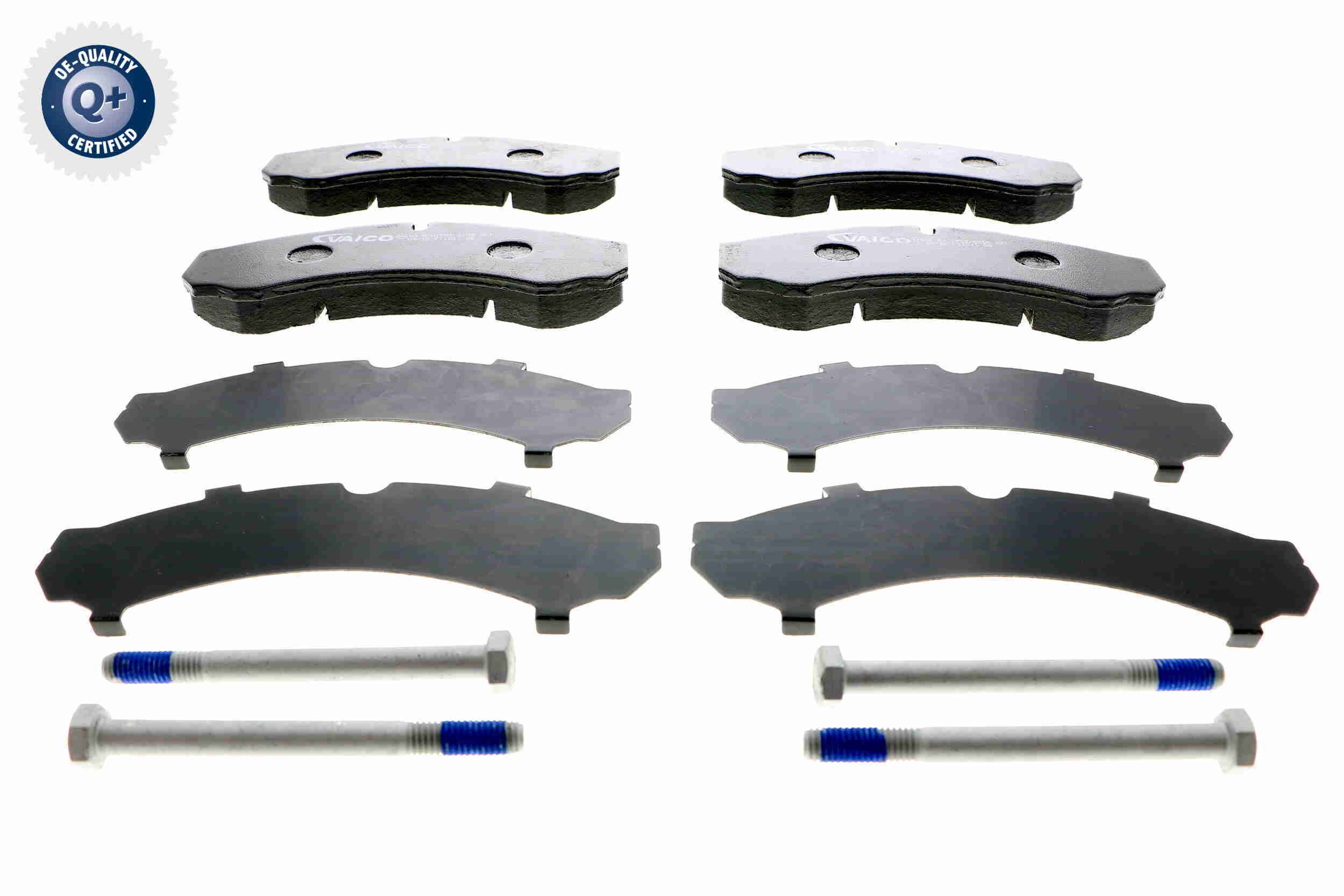 Bremsbelagsatz, Scheibenbremse