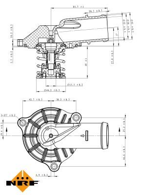 Thermostat, K&uuml;hlmittel