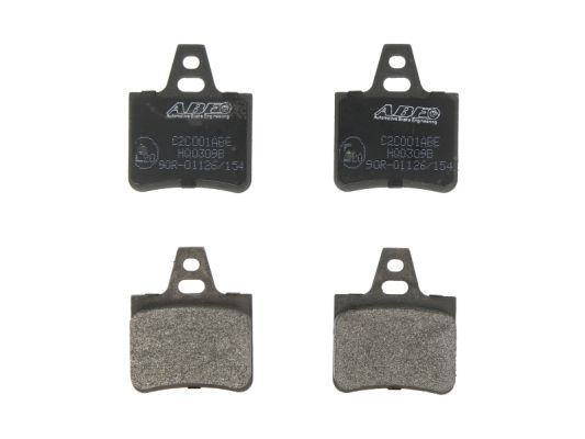 Brake Pad Set, disc brake C2C001ABE