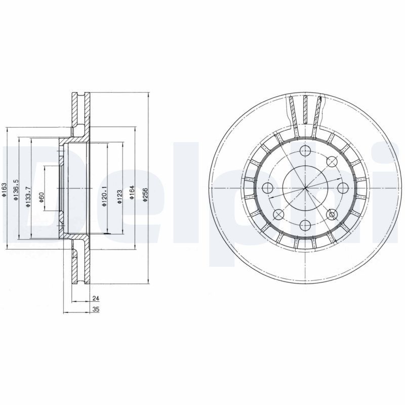 Brake Disc BG2443