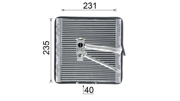 Verdampfer, Klimaanlage Verdampfer, Klimaanlage