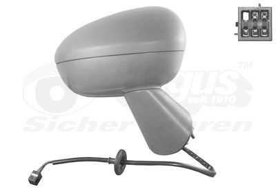 VAN WEZEL 3860818 - Au&szlig;enspiegel * HAGUS *