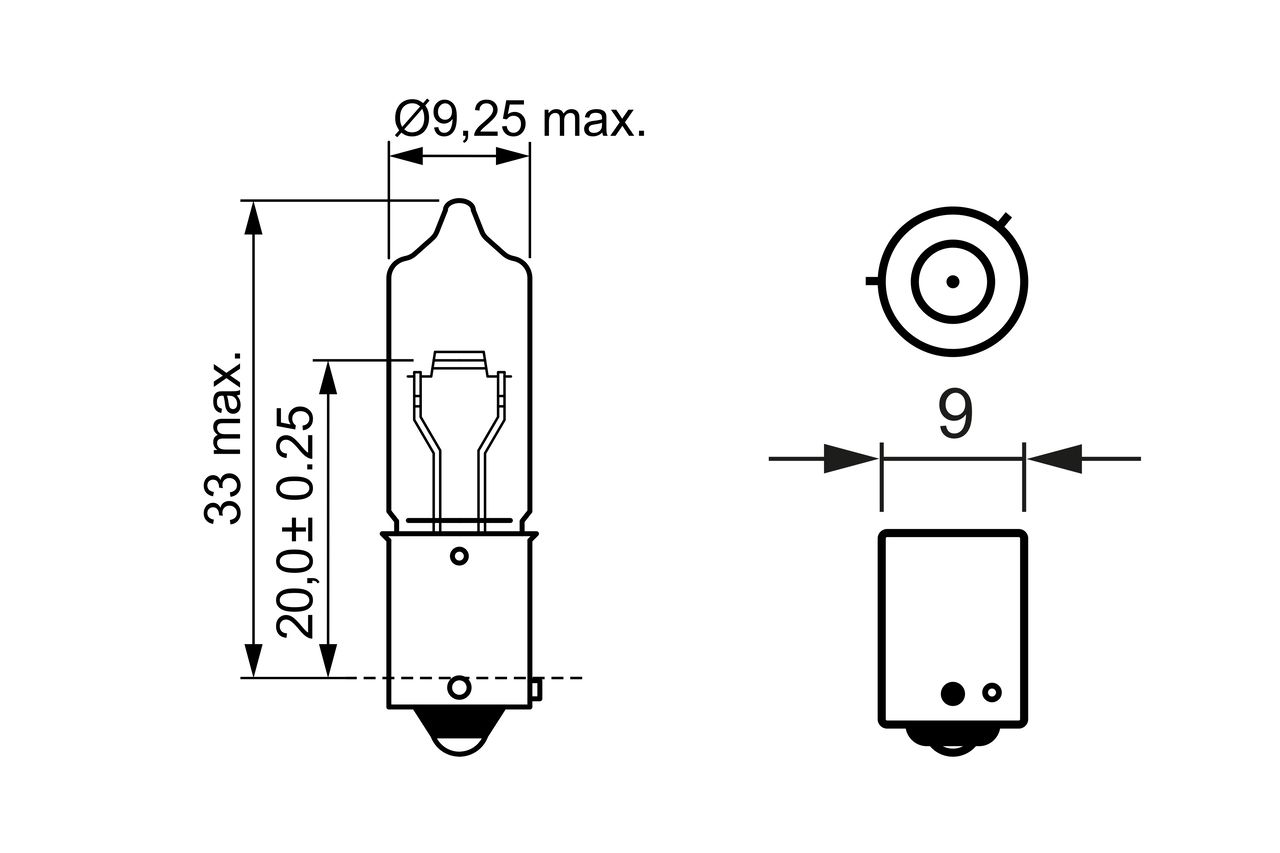 Glühlampe, Blinkleuchte
