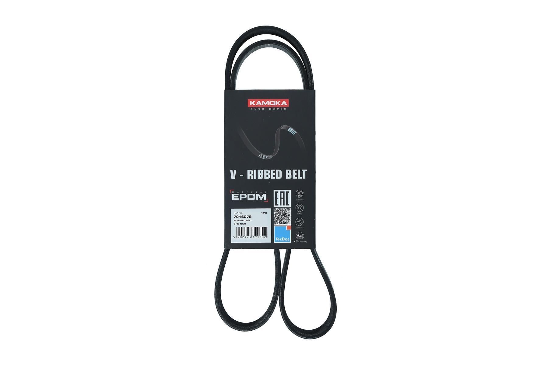 KAMOKA 7016078 - Keilrippenriemen