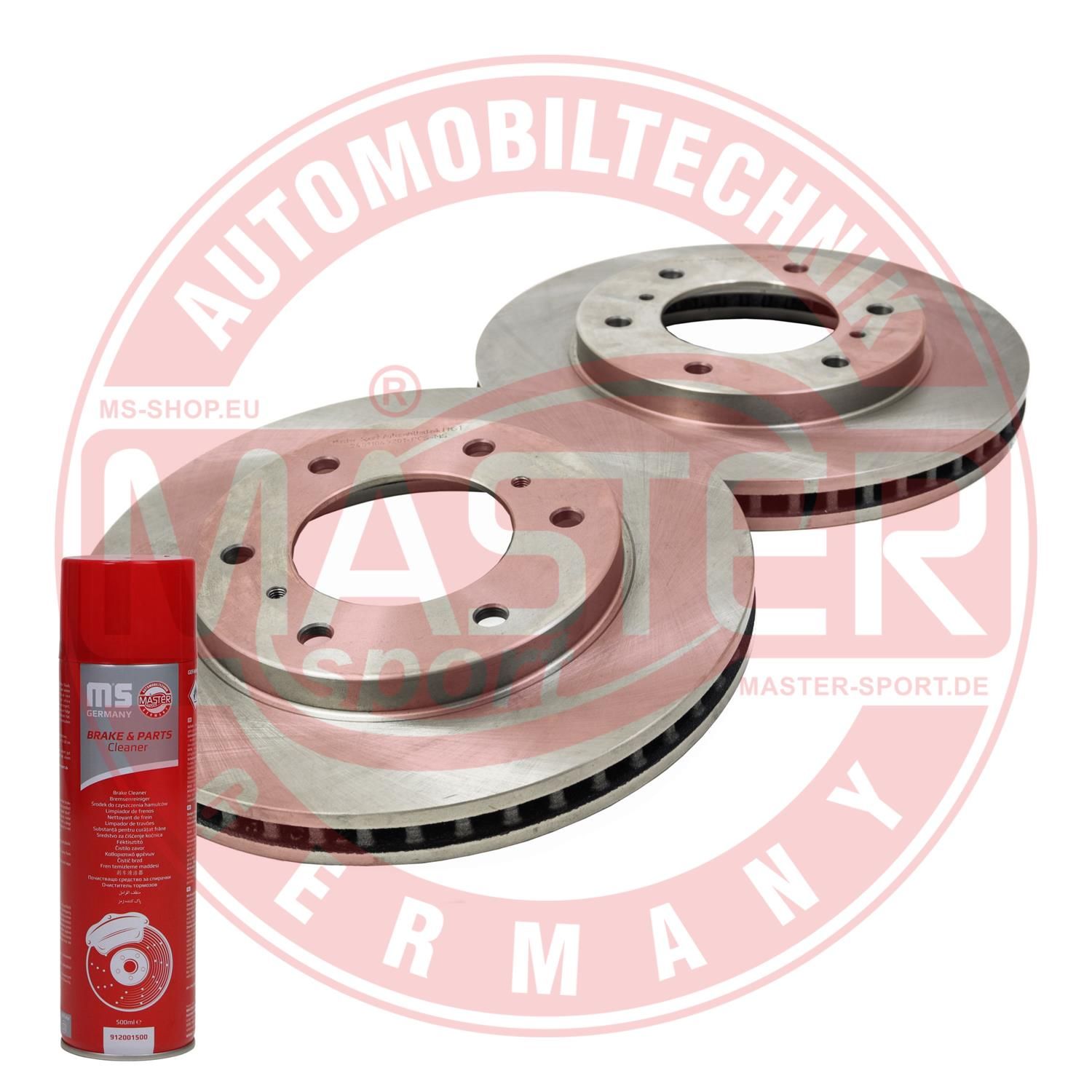 24011049201-SET-MSP MASTER-SPORT GERMANY PROMO féktárcsa