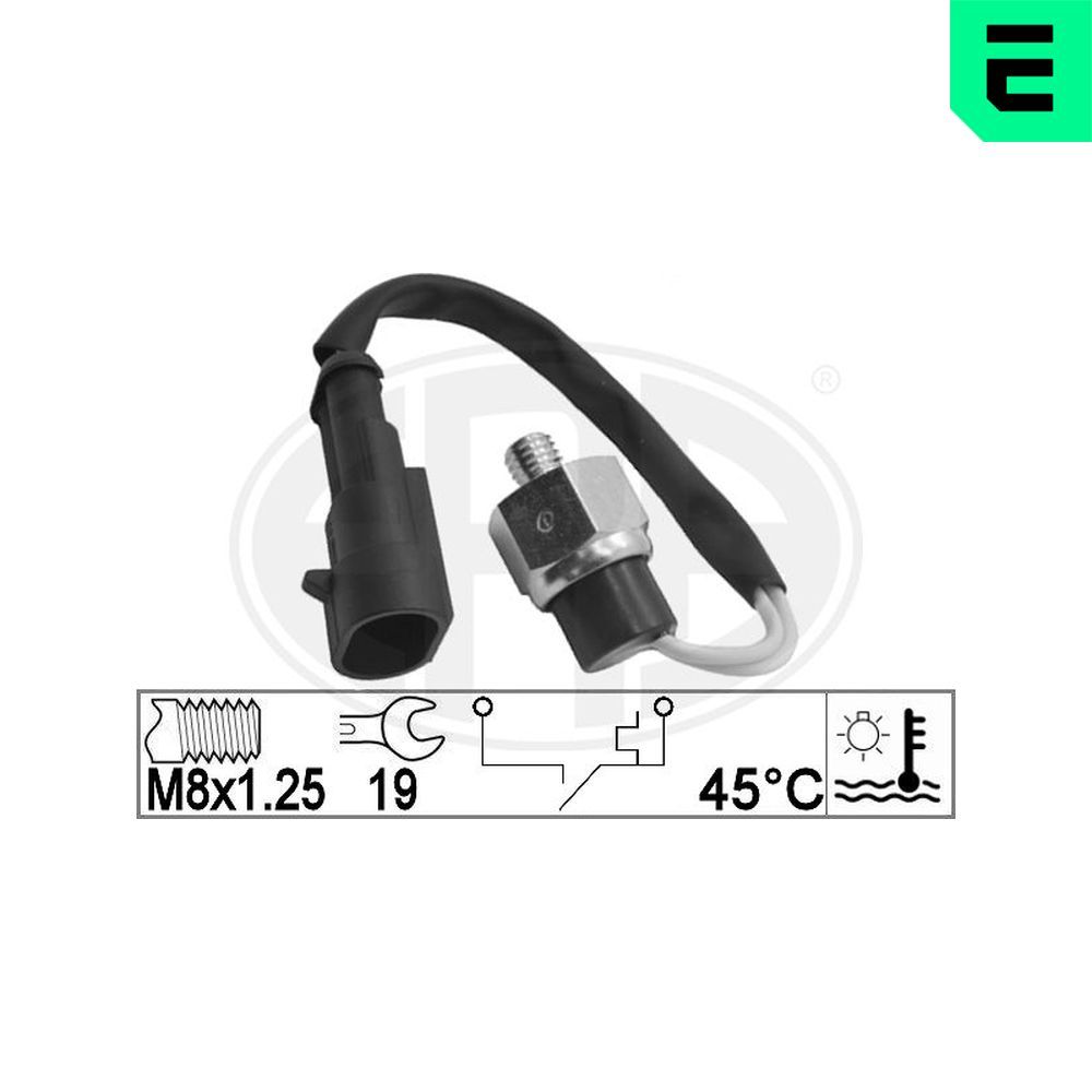 Temperaturschalter, Kühlmittelwarnlampe