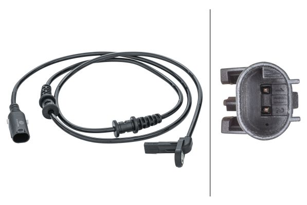 Hella 6PU 012 679-951 Sensor, Raddrehzahl