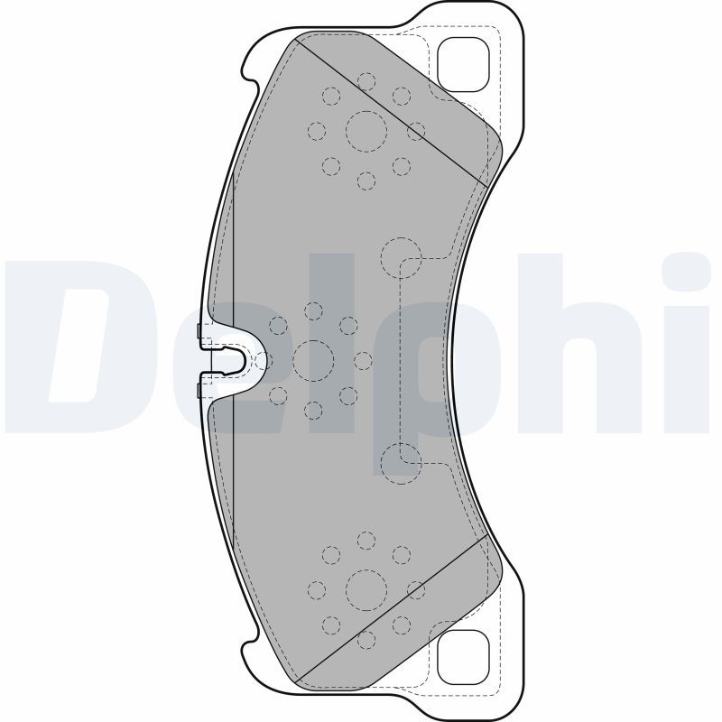 Brake Pad Set, disc brake LP2117