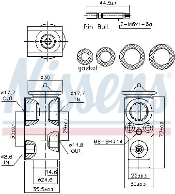 išsiplėtimo vožtuvas, oro kondicionavimas