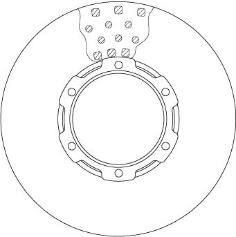 TRW BRAKE DISC - TecDoc 2