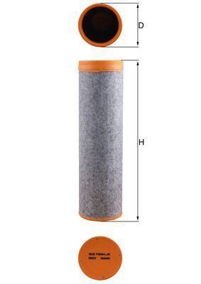 Filtro de aire complementario