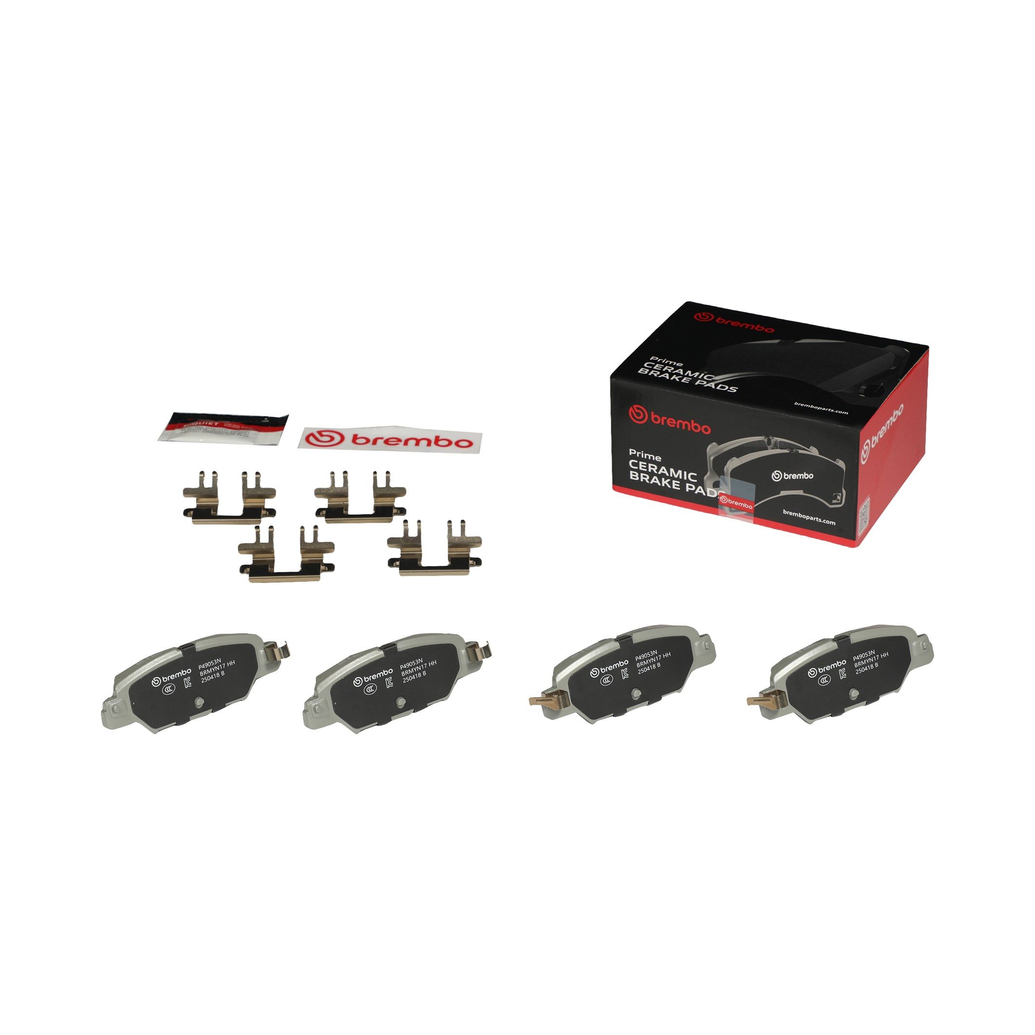 BREMBO DISC PAD -  MAZDA CX-5 KE 12- (RR) - TecDoc 1