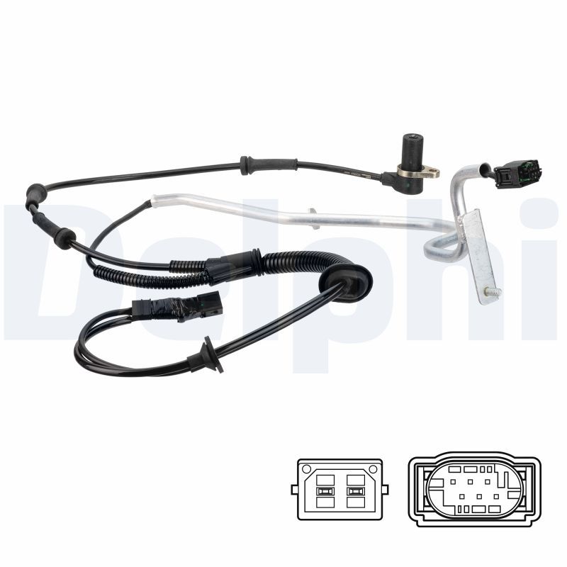 DELPHI SS20824 - Sensor, Raddrehzahl