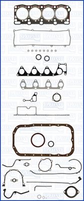Juego completo de empaques, motor