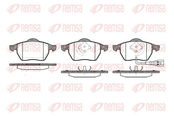 Premium Front Brake Pad Set