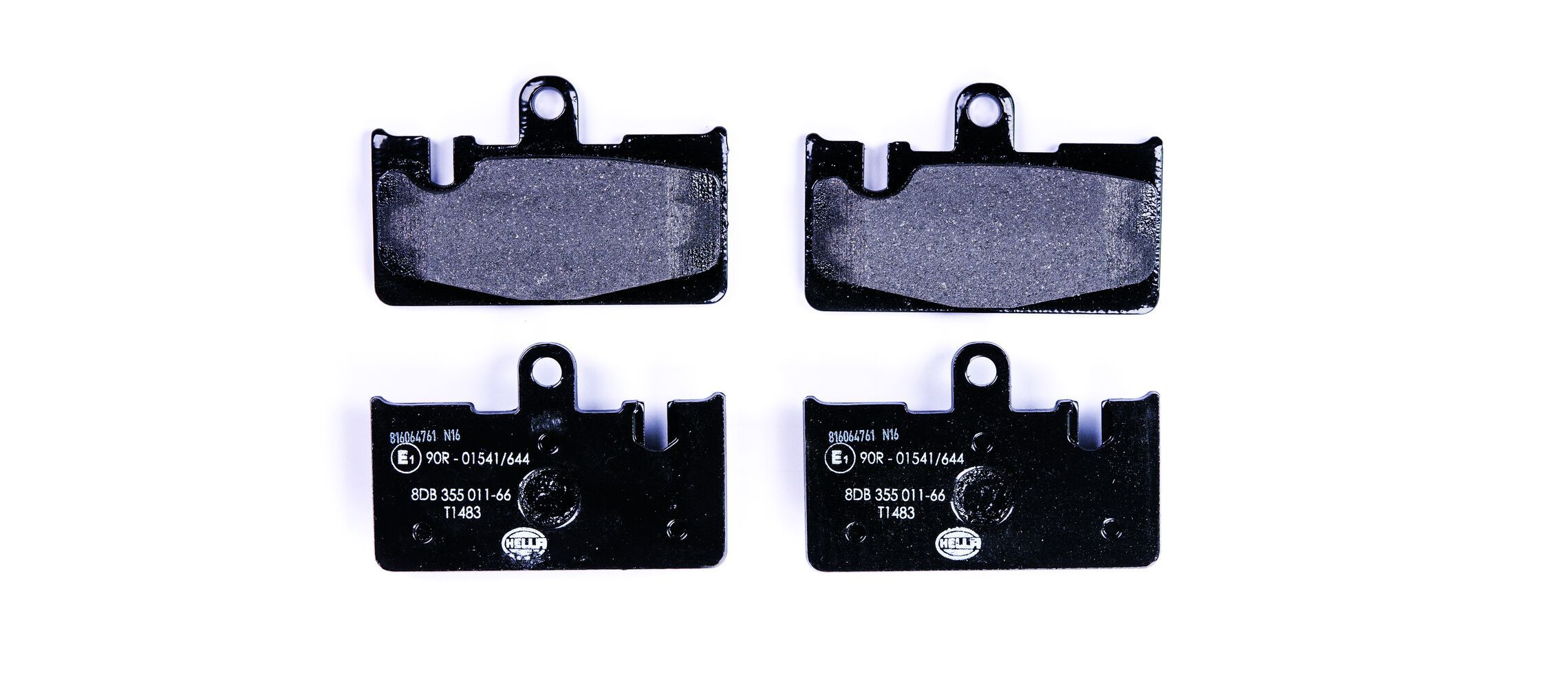 8DB 355 011-661 HELLA fékbetétkészlet, tárcsafék