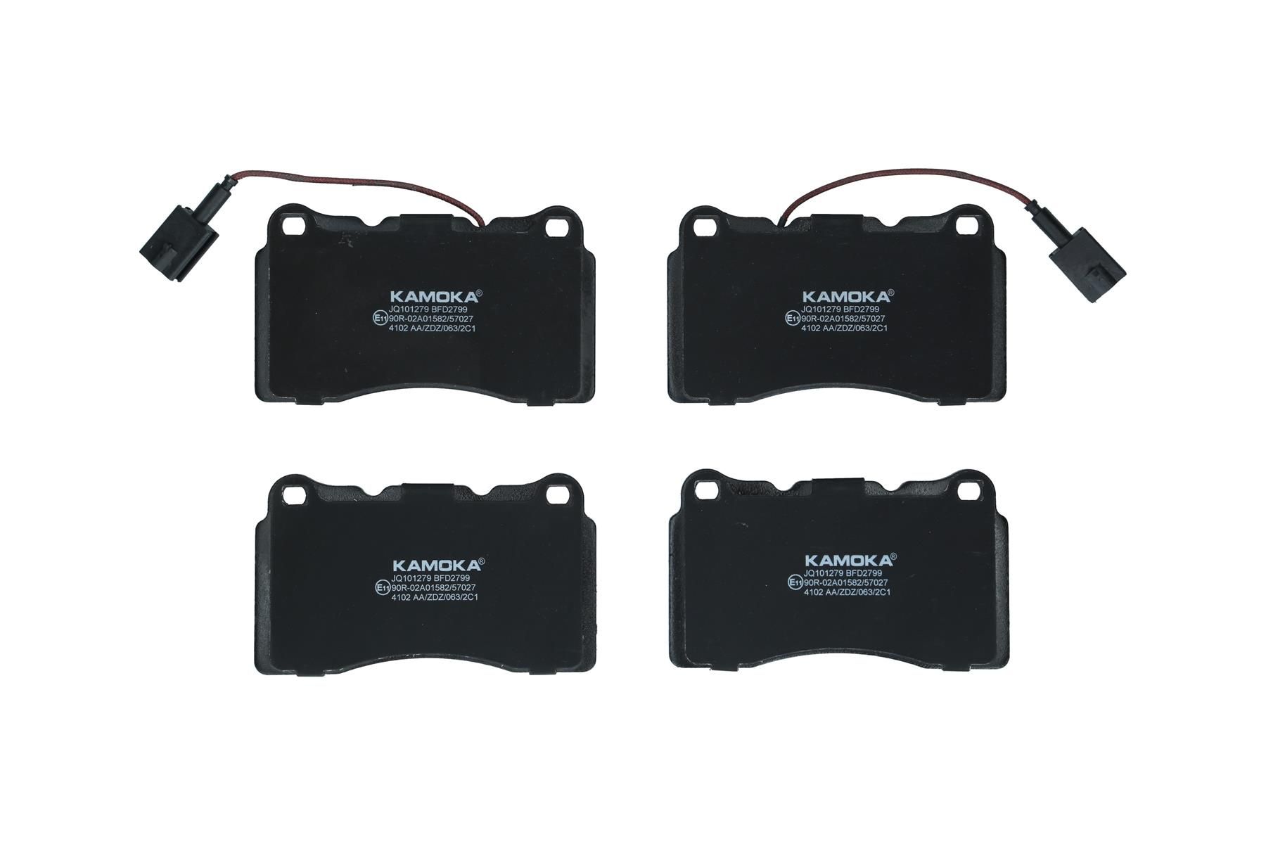 KAMOKA JQ101279 - Bremsbelagsatz, Scheibenbremse