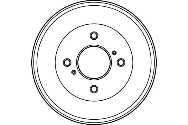 TRW BRAKE DRUM - TecDoc 2