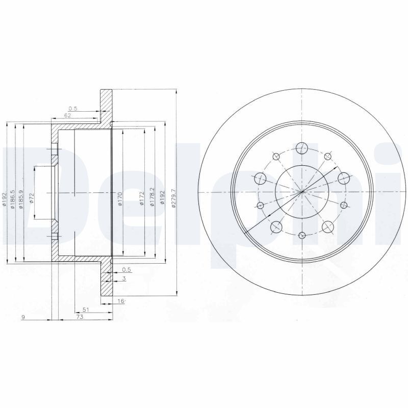 Brake Disc BG3853