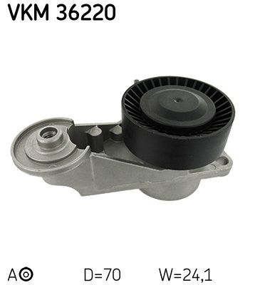 Belt Tensioner, V-ribbed belt VKM 36220