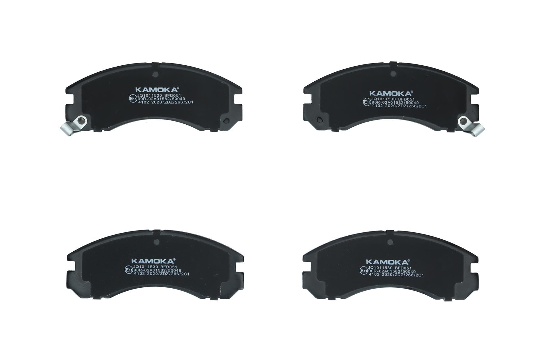 KAMOKA JQ1011530 - Bremsbelagsatz, Scheibenbremse