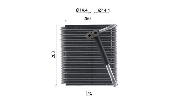 Verdampfer, Klimaanlage