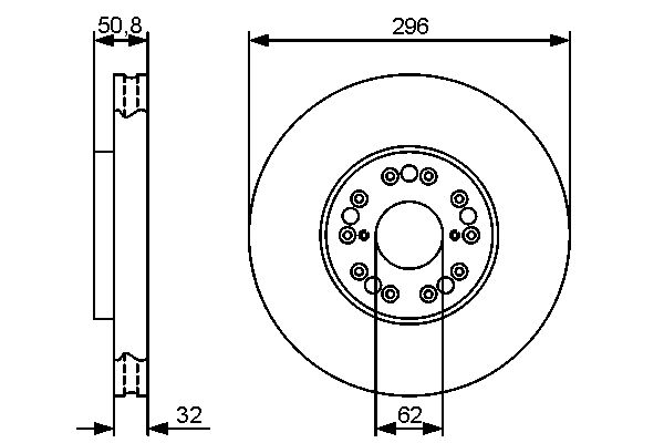 Brake Disc 0 986 479 429