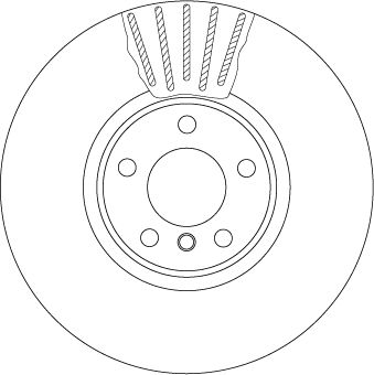TRW BRAKE DISC - TecDoc 2