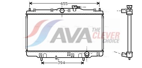 HD2070 AVA QUALITY COOLING ** CLEVER FIT ** hűtő, motorhűtés