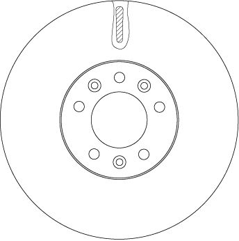 TRW BRAKE DISC - TecDoc 2
