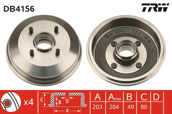 TAMBOUR DE FREIN  9900