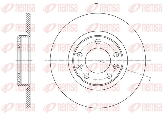 Brake Disc 61555.00