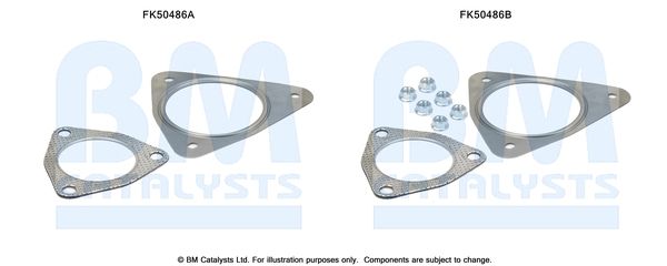 BM CATALYSTS FK50486 - Montagesatz, Abgasrohr