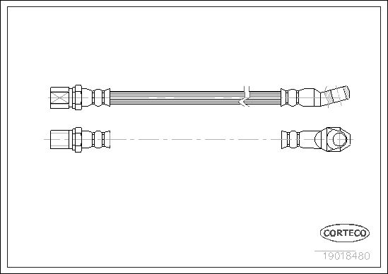 Brake Hose 19018480