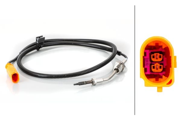 jutiklis, išmetamųjų dujų temperatūra