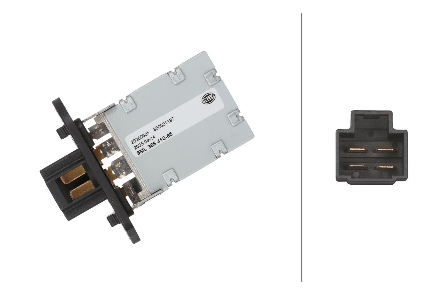 Hella 9ML 366 410-651 Widerstand, Innenraumgebläse
