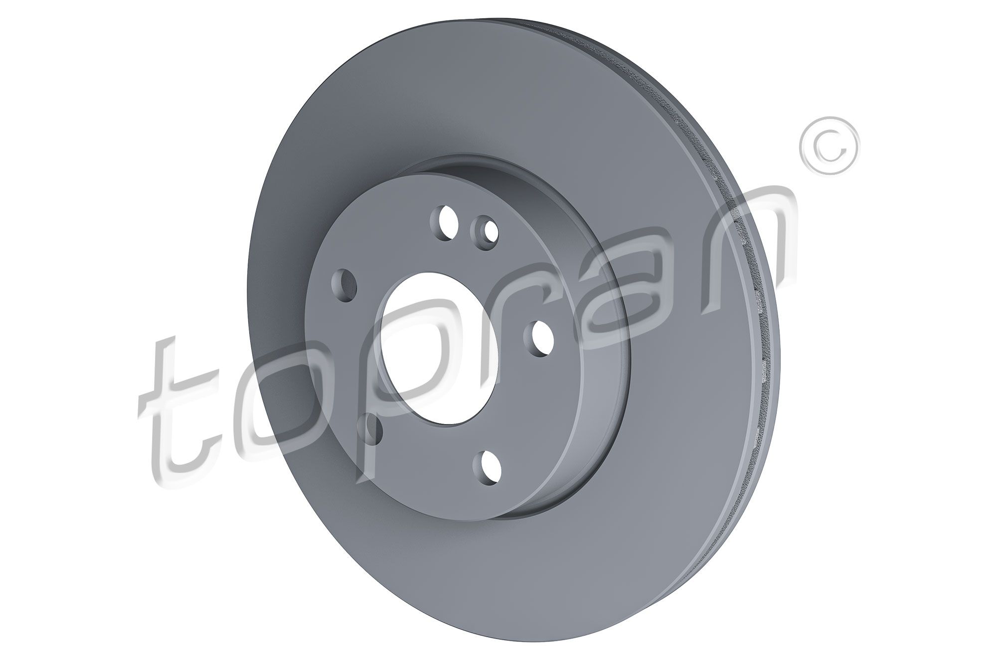 408 553 TOPRAN COATED féktárcsa