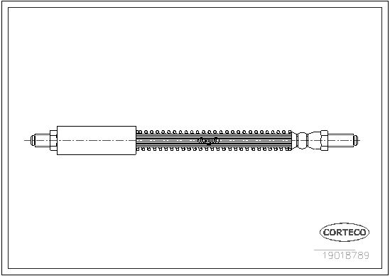 FLEXIBLE DE FREIN ROVER GROUP  0705