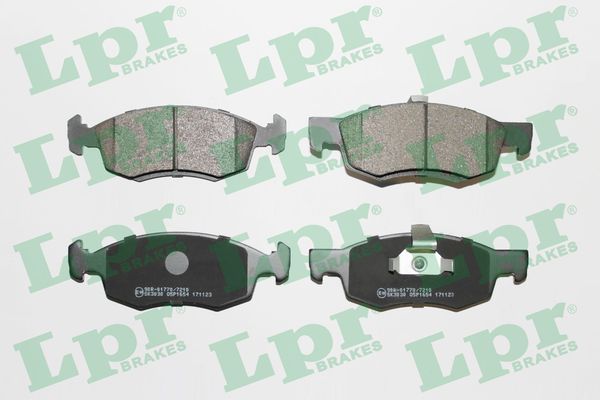 Brake Pad Set, disc brake 05P1654