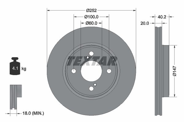 Brake Disc 92303703