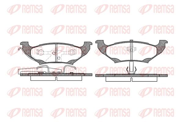 Premium Rear Brake Pad Set Premium Rear Brake Pad Set