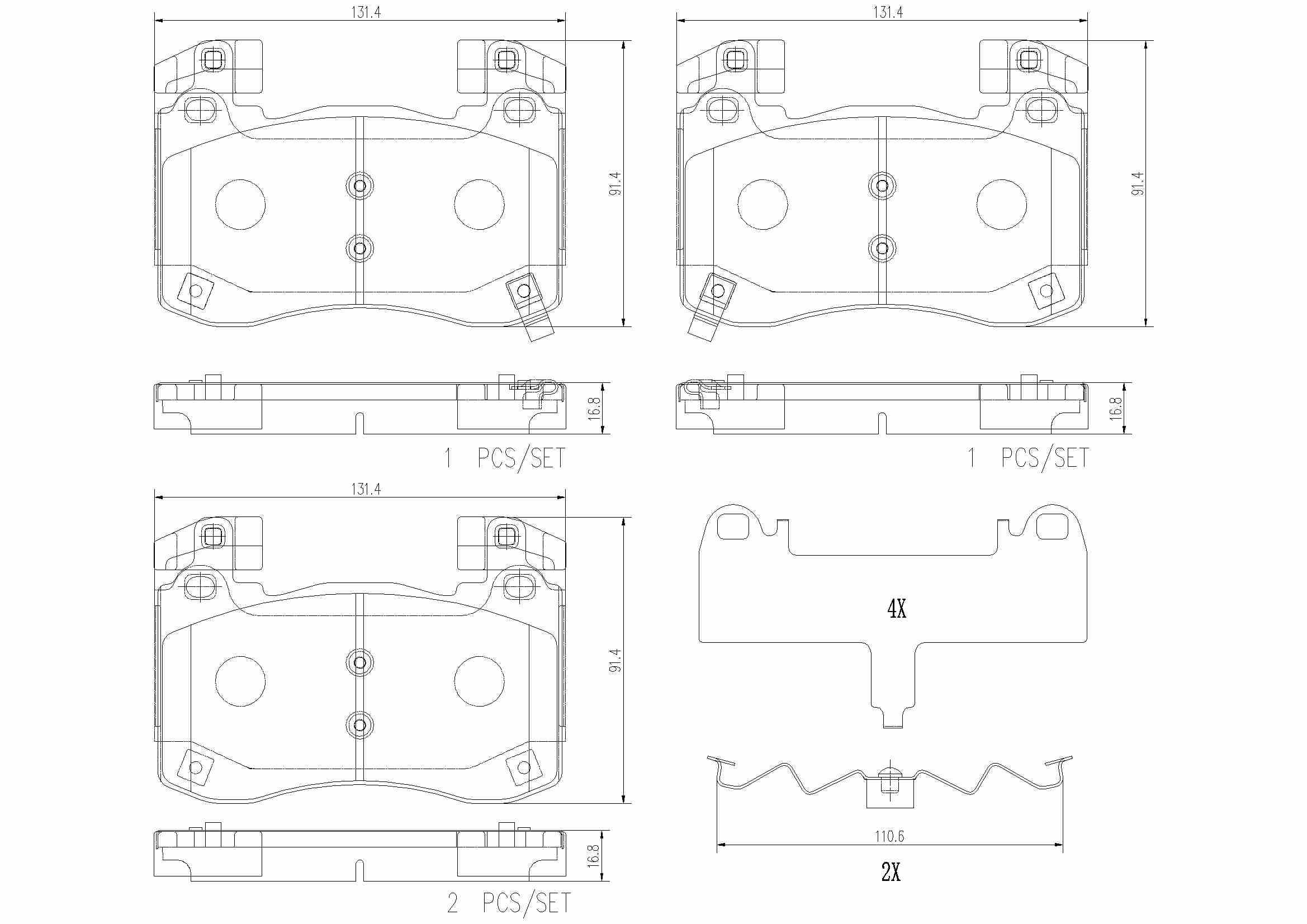KIA STINGER GT CK 17-On (FRT) - TecDoc Only