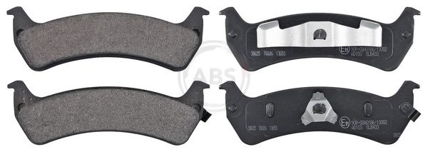 Brake Pad Set, disc brake 38625