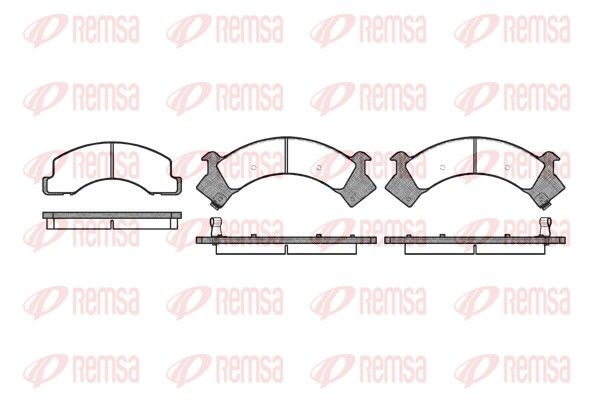 Premium Front Brake Pad Set Premium Front Brake Pad Set