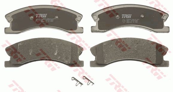 TRW DISC BRAKE PADS - TecDoc 2