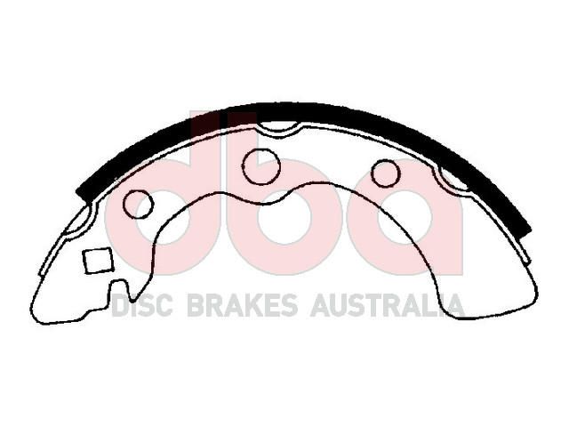 Street Series Brake Shoes [Honda Accord/Civic 180mm] - TecDoc Only