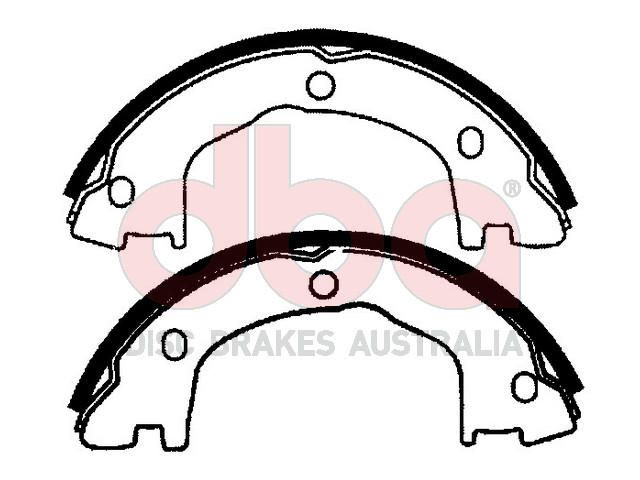 Street Series Brake Shoes [Iveco Daily Parking Brake 172mm] - TecDoc Only