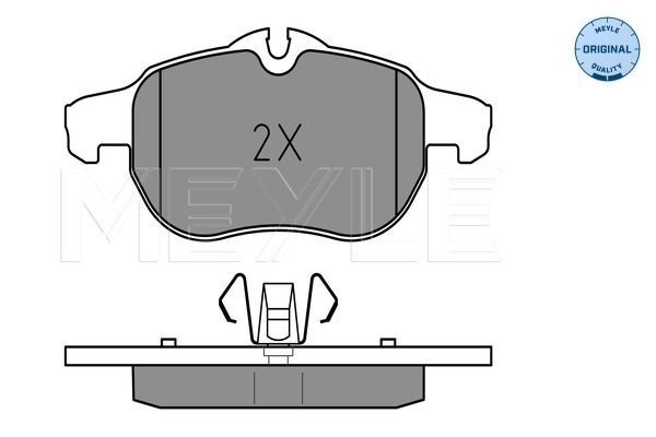 Brake Pad Set, disc brake 025 234 0220