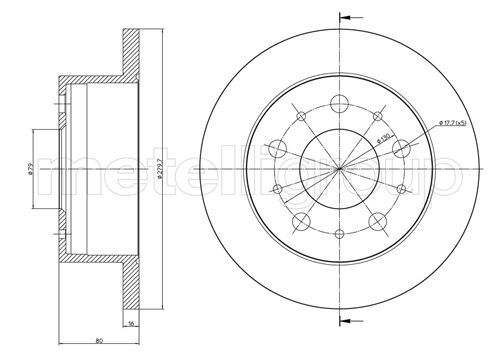 Brake Disc 23-0912C